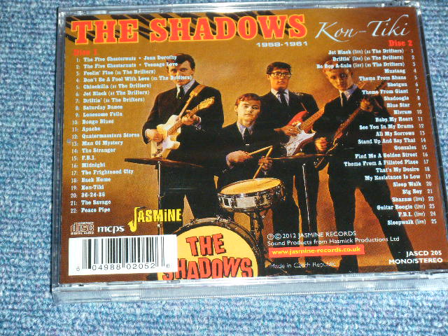 画像: THE SHADOWS - KON-TOKI : 1958-1961  / 2012 CZECH REPUBLIC Brand New SEALED 2-CD