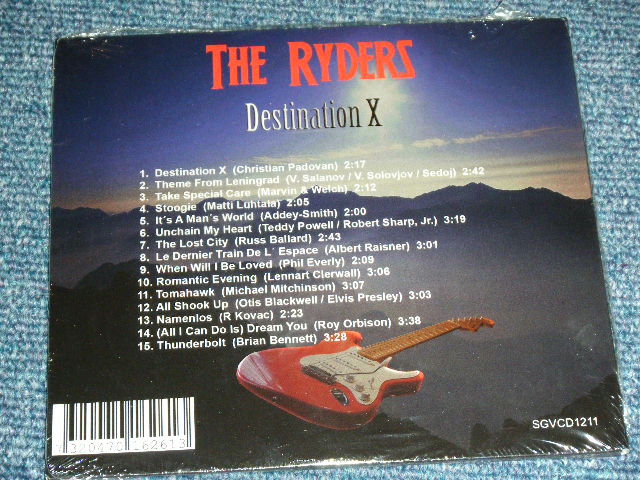 画像: THE RYDERS -  DESTINATION X / 2012 EUROPE BRAND NEW Sealed CD 