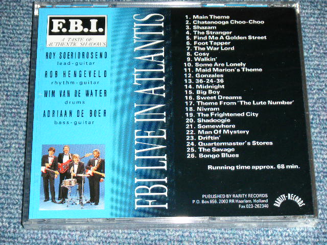 画像: FBI - LIVE IN ATLANTIS   /1992  HOLLAND BRAND NEW SEALED CD