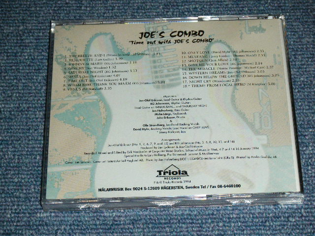 画像: JOE'S COMBO - TIME OUT WITH JOE'S COMBO  / 1994 SWEDEN ORIGINAL Brand New Press CD
