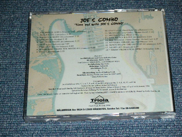 画像: JOE'S COMBO - TIME OUT WITH JOE'S COMBO  / 1994 SWEDEN ORIGINAL Brand New Press CD