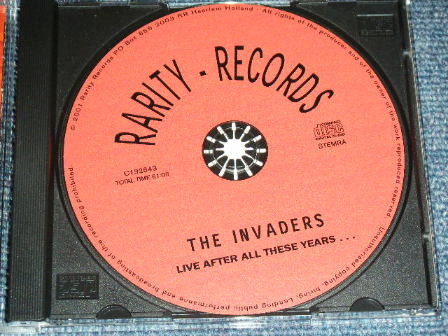 画像: THE INVADERS - LIVE AFTER ALL THESE YEARS...  / 2012 EUROPE Limited RE-PRESS Brand New CD-R