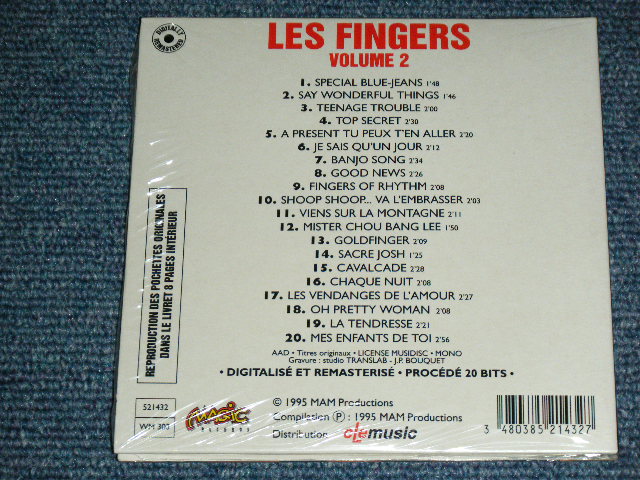 画像: LES FINGERS -  FRENCH '60's EP COLLECTION VOL.2 / 1995  FRANCE FRENCH ORIGINAL  Brand New SEALED  CD 