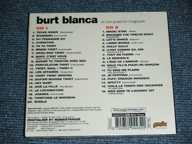 画像: BURT BLANCA - ET SES GUITARES MAGIQUES  "LARG Size Digi-Pack Style"  / 1996 FRANCE FRENCH 1st Press "LARG Size Digi-Pack Style" Version Brand New SEALED 2- CD 