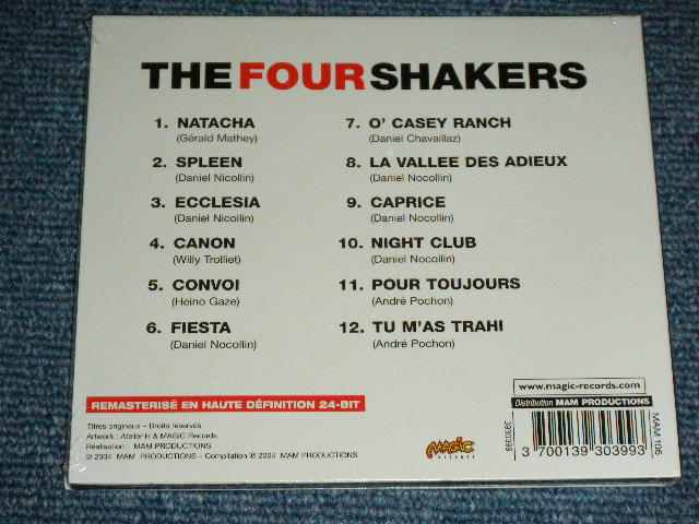 画像: THE FOUR SHAKERS -  THE FOUR SHAKERS / 2004  FRANCE FRENCH ORIGINAL  Brand New SEALED  CD 
