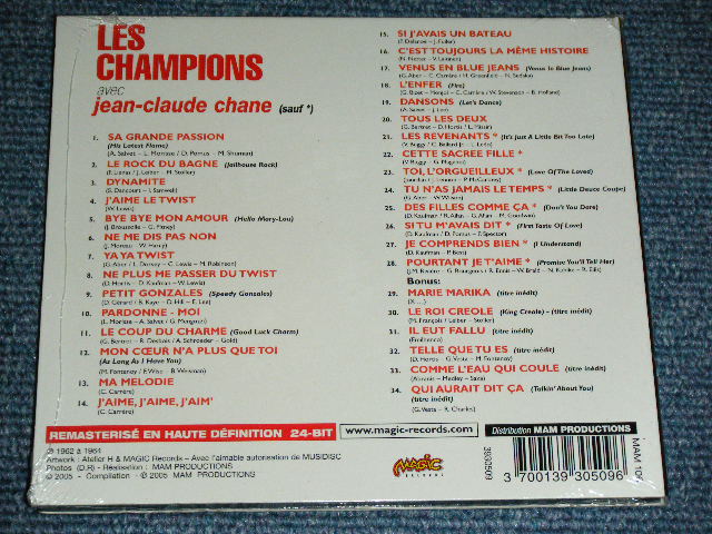 画像: LES CHAMPIONS - AVEC-JEAN-CLAUDE CHANE : LES CHAMPIONS   / 2005 FRANCE FRENCH ORIGINAL  Brand New SEALED  CD 