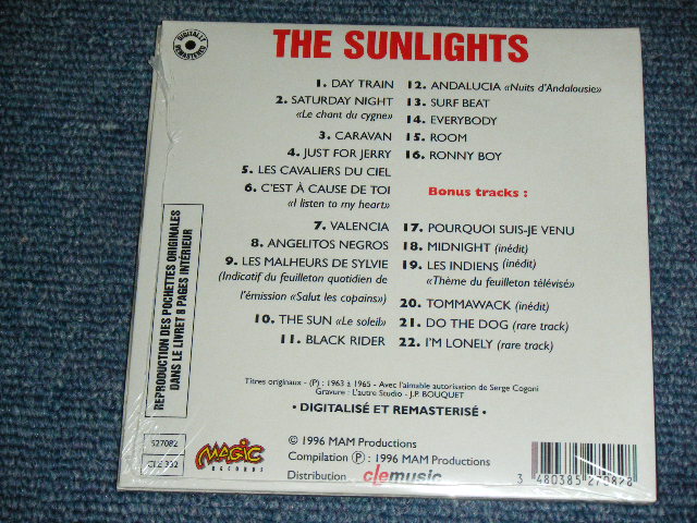 画像: THE SUNLIGHTS - FRENCH 60'S EP COLLECTION "SMALL Size Mini-LP Paper Sleeve Style"  / 1996 FRANCE FRENCH ORIGINAL "SMALL Size Mini-LP Paper Sleeve Style"  Version Brand New SEALED  CD 