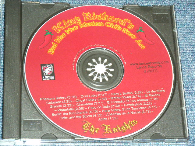 画像: The KNIGHTS - KING RICHARD'D RED HOT  / 2000's US AMERICAN Brand New CD-R 