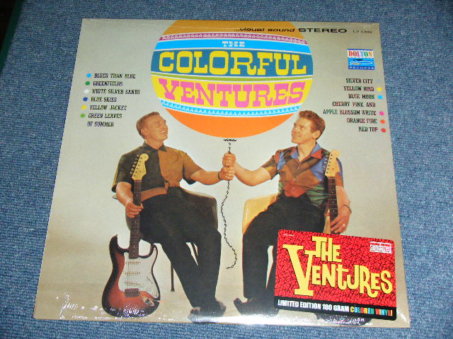 画像1: THE VENTURES - THE COLORFUL VENTURES  /  2013 US Limited 1,000 Copies 180 Gram HEAVY Weight Brand New SEALED BLUE Wax Vinyl LP