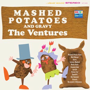 画像: THE VENTURES - MASHED POTATOES AND GRAVY   /  2013 US Limited 1,000 Copies 180 Gram HEAVY Weight Brand New SEALED BLUE Wax Vinyl LP