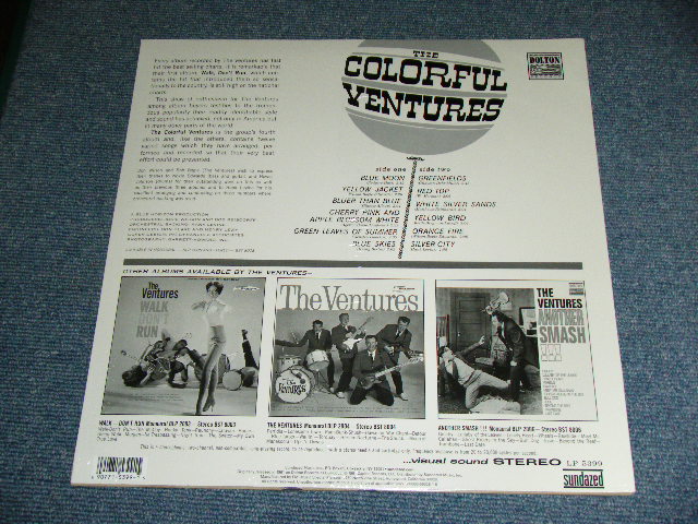 画像: THE VENTURES - THE COLORFUL VENTURES  /  2013 US Limited 1,000 Copies 180 Gram HEAVY Weight Brand New SEALED BLUE Wax Vinyl LP