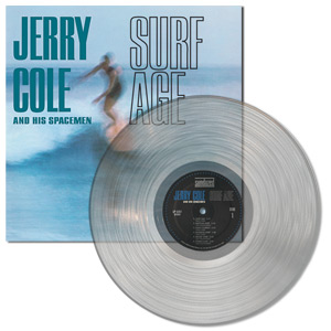 画像: JERRY COLE and His SPACEMEN - SURF AGE /  2010 US Limited 1,000 Copies  Brand New SEALED CLEAR Wax Vinyl LP