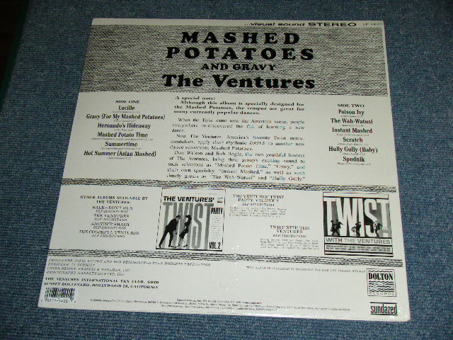 画像: THE VENTURES - MASHED POTATOES AND GRAVY   /  2013 US Limited 1,000 Copies 180 Gram HEAVY Weight Brand New SEALED BLUE Wax Vinyl LP