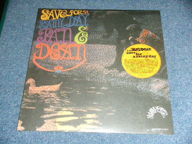 画像1: JAN & DEAN - SAVE FOR RAINY DAY  /  2012 US AMERICA imited 180 Gram HEAVY Weight "Brand New Sealed" MONO Edition LP