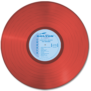 画像: THE VENTURES - ANOTHER SMASH /  2013 US Limited 1,000 Copies 180 Gram HEAVY Weight Brand New SEALED RED Wax Vinyl LP