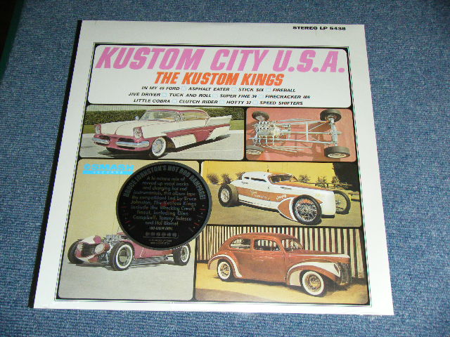 画像1: KUSTOM KINGS - KUSTOM CITY U.S.A. /  2013 US Limited 1,000 Copies 180 Gram HEAVY Weight Brand New SEALED  LP