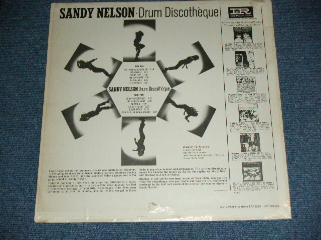 画像: SANDY NELSON -  DRUM DISCOTHEQUE  ( BLACK & PINK & WHITE label :  Ex+++/Ex++,Ex+++ ) / 1965  US AMERICA  ORIGINAL  MONO Used  LP 