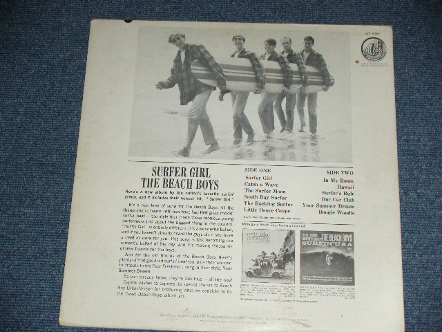 画像: The BEACH BOYS - SURFER GIRL (10 TRACK Version)(Ex+++, Ex++/MINT-)/ 1980 US AMERICA REISSUE Used LP