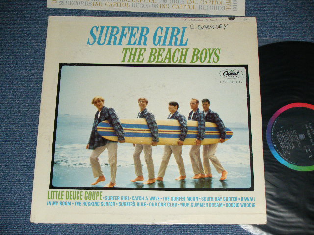 画像1: The BEACH BOYS - SURFER GIRL ( Matrix Number : A) T1-1981-T2: B) T2-1981-P1#2  : Ex,Ex+/Ex++ Looks:Ex+ :  2nd PRESS BACK COVER) / 1963 US ORIGINAL MONO LP