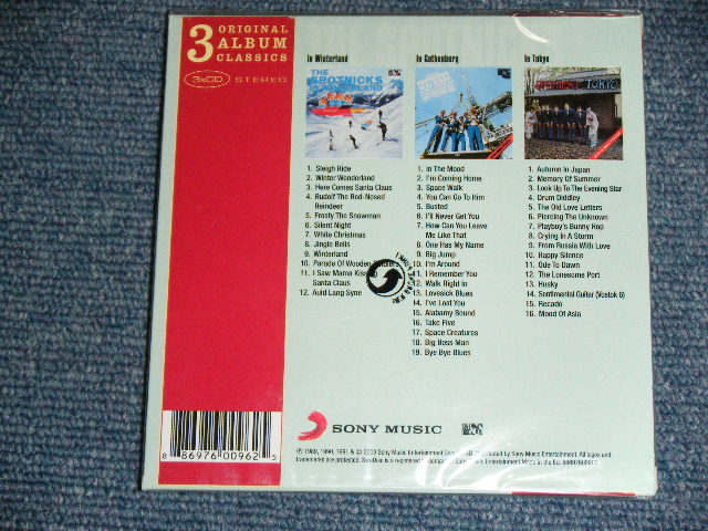 画像: THE SPOTNICKS -  3 ORIGINAL ALBUM CLASSICS  / 2009 EU EUROPE Brand New SEALED Mini-LP Paper Sleeve 3 CD's SET 