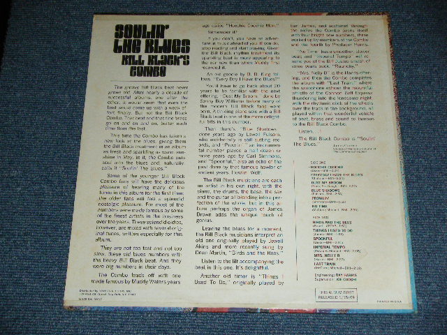 画像: BILL BLACK'S COMBO - SOULIN' THE BLUES ( Ex++/Ex+++)  / 1968 US ORIGINAL STEREO  Used  LP 