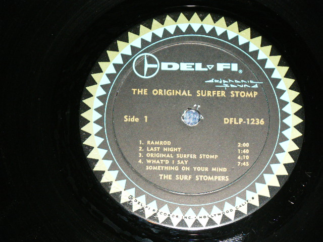 画像: THE SURF STOMPERS (BRUCE JOHNSTON) - THE ORIGINAL SURFER STOMP ( Ex/Ex+++  )  / 1963 US AMERICA ORIGINAL Used LP 