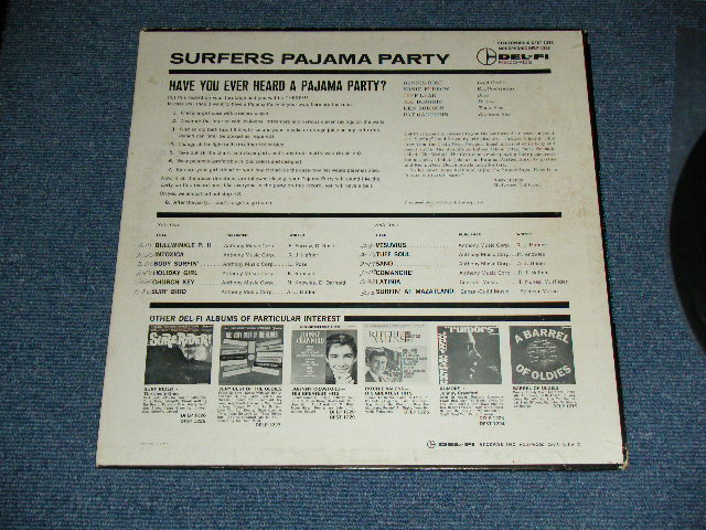 画像: The BRUCE JOHNSTON SURFING BAND - SURFERS' PAJAMA PARTY  ( Ex++/MINT- )  / 1963 US AMERICA ORIGINAL STEREO Used LP 