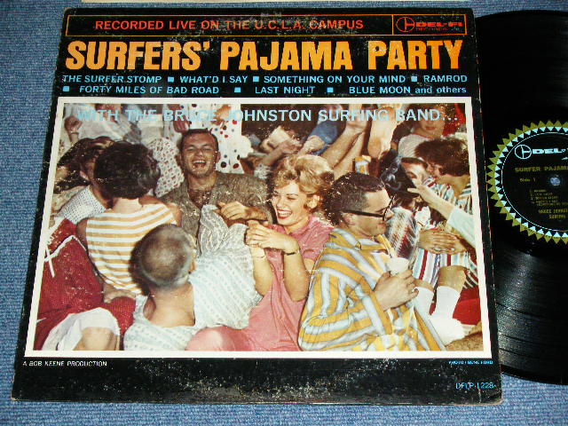 画像1: The BRUCE JOHNSTON SURFING BAND - SURFERS' PAJAMA PARTY  ( Ex+/Ex+ Crack on Edge Side  )  / 1963 US AMERICA ORIGINAL Used LP 