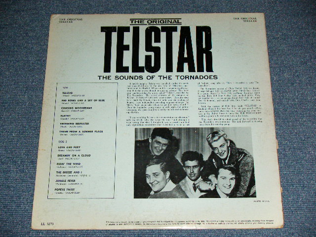 画像: THE TORNADOS - TELSTAR : THE SOUND OF THE TORNADOES  (UK EXPORT)(Matrix # A)ARL-5700-2A B)ARL-5701-2A)  (Ex/Ex++ A-1,B-1:Ex^-962 US AMERICA ORIGINAL Jacket + UK ENGLAND EXPORT Record MONO Used LP