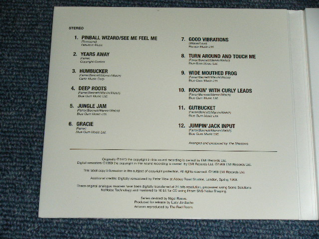 画像: The SHADOWS - ROCKIN' WITH CURLY LEADS    / 1999 UK ENGLAND ORIGINAL BRAND NEW Digi-Pack CD 