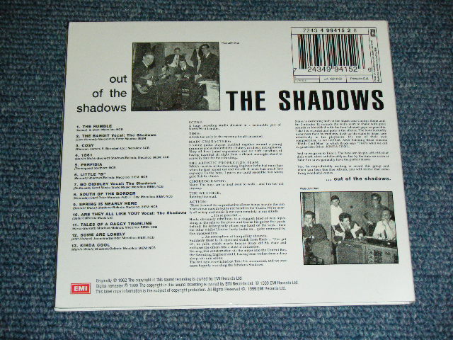 画像: The SHADOWS - OUT OF THE SHADOWS  ( MONO & STEREO 2 in 1 )   / 1999 UK ENGLAND ORIGINAL BRAND NEW Digi-Pack CD 