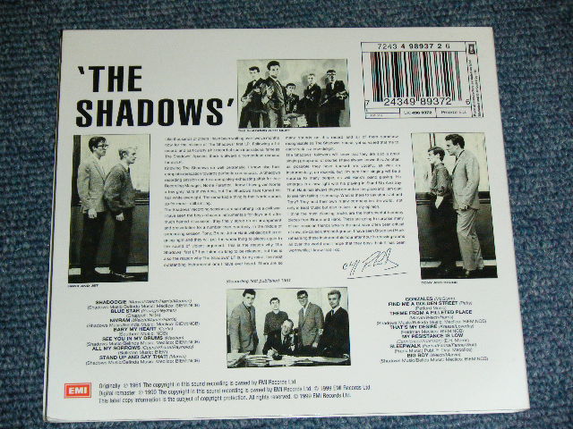 画像: The SHADOWS - THE SHADOWS ( MONO & STEREO 2 in 1 )   / 1999 UK ENGLAND ORIGINAL BRAND NEW Digi-Pack CD 