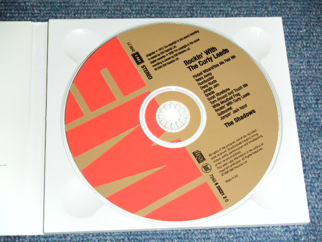 画像: The SHADOWS - ROCKIN' WITH CURLY LEADS    / 1999 UK ENGLAND ORIGINAL BRAND NEW Digi-Pack CD 