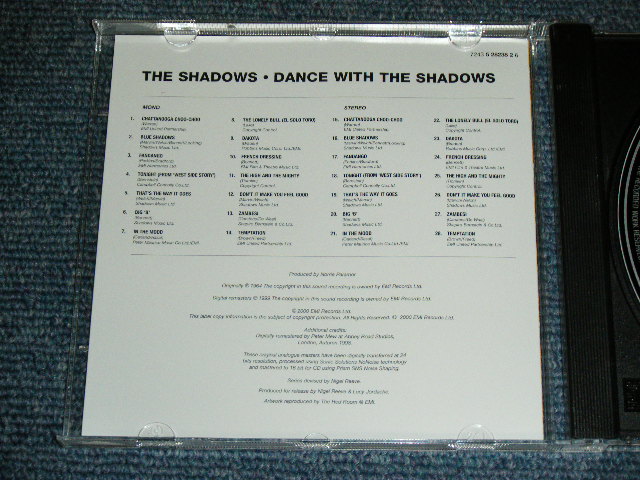 画像: The SHADOWS - DANCE WITH THE SHADOWS ( STEREO )   / 1999 UK ENGLAND ORIGINAL BRAND NEW CD 