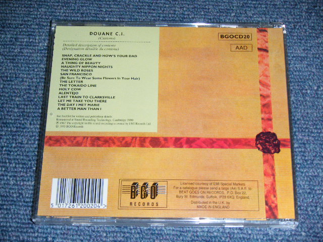 画像: The SHADOWS -  FROM HANKL, BRUCE, BRIAN & JOHN  ( STRAIGHT REISSUE)  / 1990 UK ENGLAND ORIGINAL BRAND NEW CD