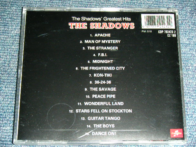 画像: The SHADOWS -  THE SHADOWS' GREATEST HITS  / 1989 UK ENGLAND ORIGINAL BRAND NEW CD