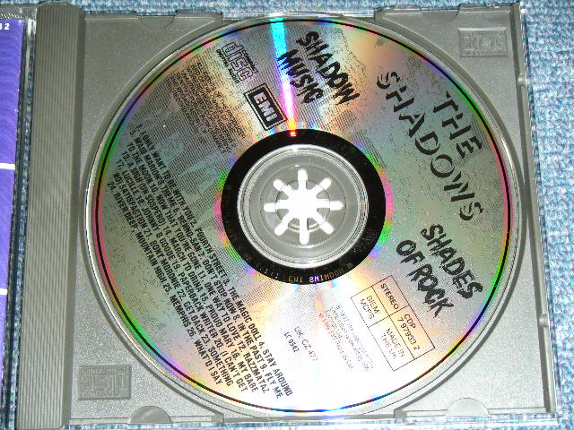 画像: The SHADOWS -  SHADOW MUSIC+SHADES OF ROCK ( 2 in 1 )   / 1992 UK ENGLAND ORIGINAL Used CD