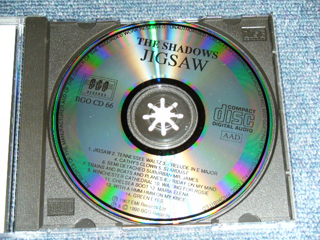 画像: The SHADOWS -  JIGSAW ( STRAIGHT REISSUE)  / 1990 UK ENGLAND ORIGINAL BRAND NEW CD