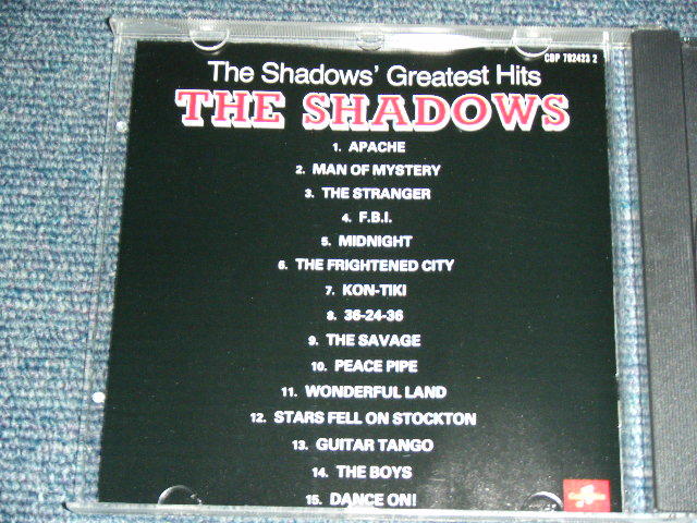 画像: The SHADOWS -  THE SHADOWS' GREATEST HITS  / 1989 UK ENGLAND ORIGINAL BRAND NEW Sealed CD
