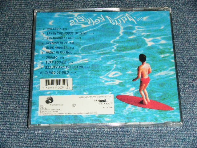 画像: The AQUA VELVETS - The AQUA VELVETS ( SURF GARAGE INST ) / 1993   ORIGINAL BRAND NEW SEALED CD 