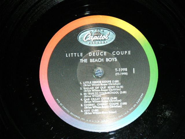 画像: The BEACH BOYS - LITTLE DEUCE COUPE ( P-1 /P-1 : Ex+/Ex+++ Looks: Ex++  ) / 1963 US AMERICA ORIGINAL MONO Used LP