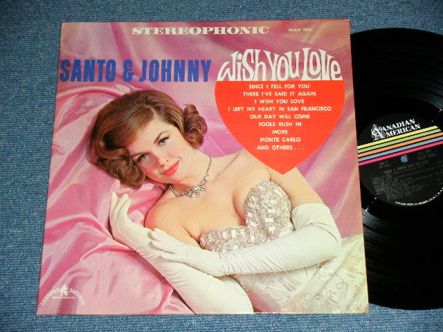 画像1: SANTO & JOHNNY - WISH YOU LOVE ( Ex++/Ex++.Ex ) / 1964 US AMERICA ORIGINAL STEREO Used LP 