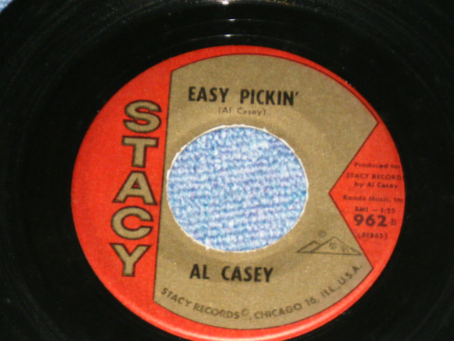 画像: AL CASEY - SURFIN' HOOTENANNY : EASY PICKIN'  ( Ex+/Ex+ ) / 1963 US AMERICA ORIGINAL Used 7" Single