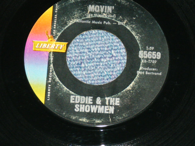 画像: EDDIE & The SHOWMEN - MR.REBEL : MOVIN'  ( Ex+/Ex+ ) / 1963 US AMERICA ORIGINAL Used 7" Single