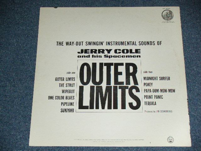 画像: JERRY COLE and His SPACEMEN - OUTER LIMITS (Ex+++/MINT-)  / 1963 US AMERICA ORIGINAL STEREO Used LP 