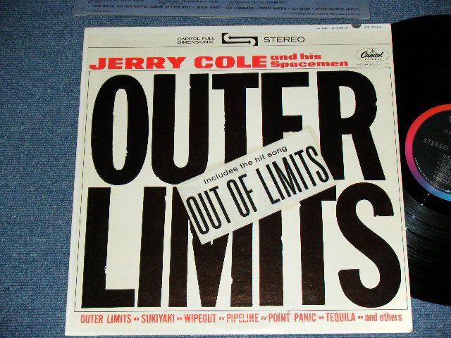 画像1: JERRY COLE and His SPACEMEN - OUTER LIMITS (Ex+++/MINT-)  / 1963 US AMERICA ORIGINAL STEREO Used LP 