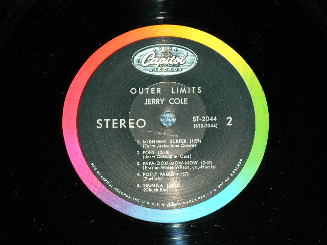 画像: JERRY COLE and His SPACEMEN - OUTER LIMITS (Ex+++/MINT-)  / 1963 US AMERICA ORIGINAL STEREO Used LP 