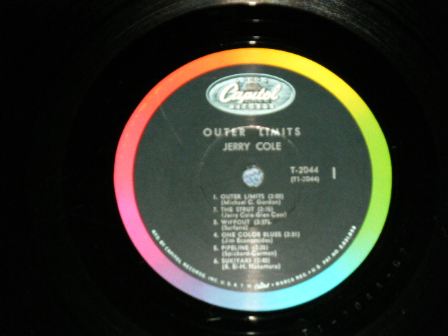 画像: JERRY COLE and His SPACEMEN - OUTER LIMITS (Matrix # A:T1-2044-G2 #2 /B:T2-2044-G2 #3 : Ex++/MINT-)  / 1963 US AMERICA ORIGINAL MONO Used LP 