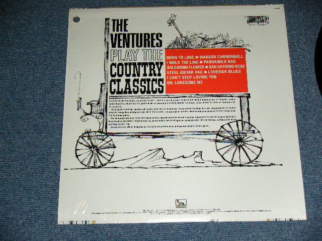 画像: THE VENTURES - COUNTRY CLASSICS ( REISSUE 10 TRACKS Version : MINT/MINT BB HOLE ) / 1980's Version? US AMERICA REISSUE  STEREO Used LP 