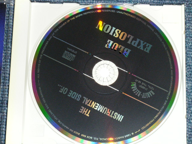 画像: BLUE EXPLOSION - The INSTRUMENTAL SIDE OF (All Songs INST! : EUROPEAN STYLE INST.) / 19976 HOLLAND ORIGINAL Used  CD 